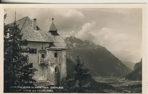 Oberdrauburg v. 1965 Schloß Stein mit Hochstadel (AK792)