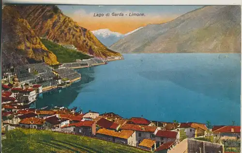 Lago di Garda v. 1927 Limone (AK828) 