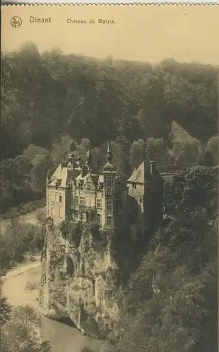 Dinant v. 1918 Chateau de Walzin (AK837)