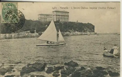 Marseille v. 1907 L`Ancien Chateau Imperial (Institut Pasteur) (AK844) 