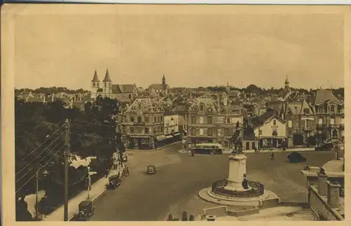 Chaumont v. 1932 Le Place de la Gare (AK859) 