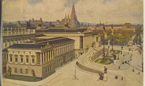 Wien v. 1927 Parlament (AK864)