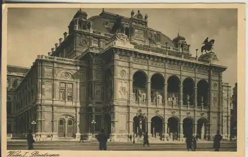 Wien v. 1927 Staatsoper (AK865)