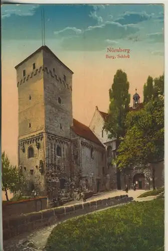 Nürnberg v. 1912 Burg, Schloß (AK894) 