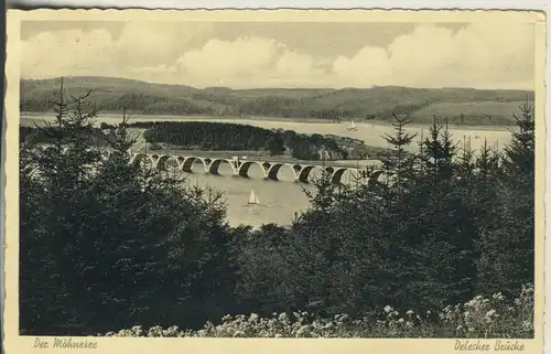 Soest v. 1956 Möhnsee - Delecker Brücke (AK899)