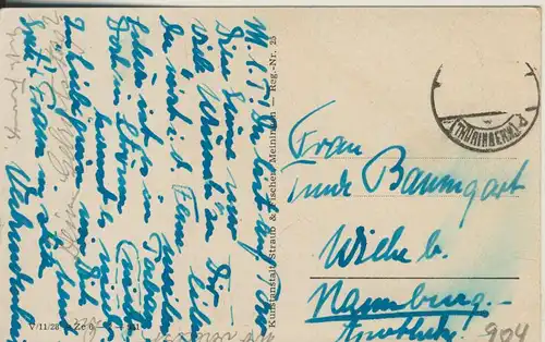 Tabarz v. 1940 Aschenbergstein (AK904) 