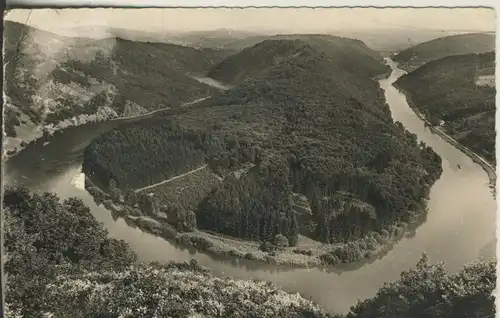 Mettlach v. 1955 Die Saarschleife (AK907)