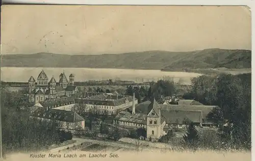 Mendig v. 1907 Kloster Maria Laach am Laacher See (AK912) 