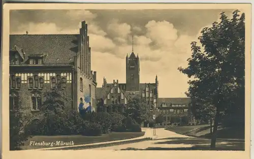 Flensburg-Mürwik v. 1955 siehe Foto !! (AK921)