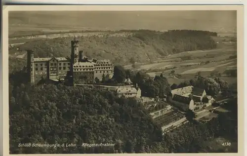 Schaumburg v. 1936 Schloß Schaumburg - Fliegeraufnahme (AK926)