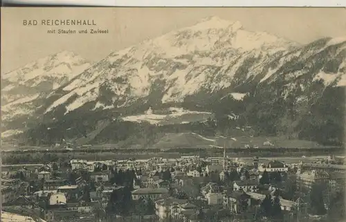 Bad Reichenhall v. 1910 Teil-Stadt-Ansicht (AK934)