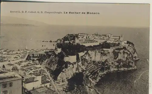 Monaco v. 1908 Le Rocher de Monaco (AK939)