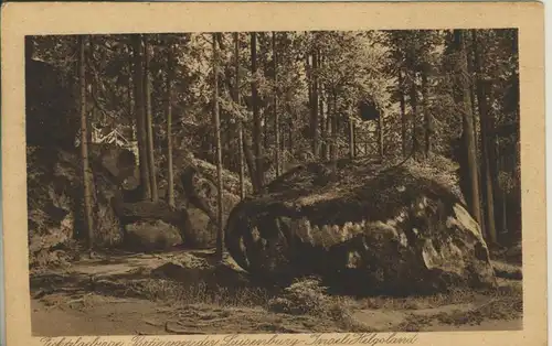 Wunsiedel / Luisenburg v. 1922 Partie von der Insel Helgoland (AK966)