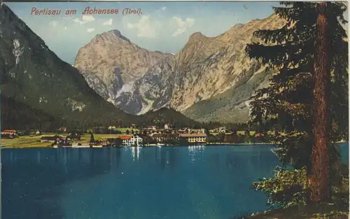 Pertisau v. 1916 Dorfabsicht am Achensee (AK977)