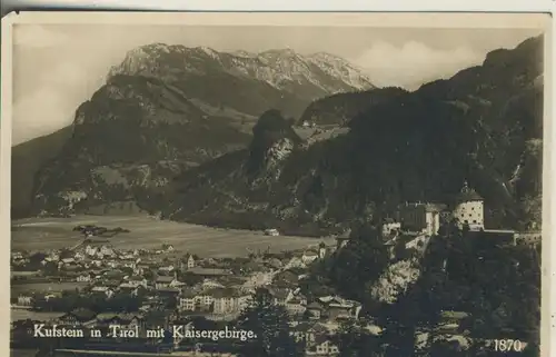 Kufstein v. 1934 Total-Stadt-Ansicht (AK979) 