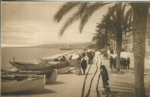 Nice v. 1914 La Promenade des Anglais et le Palais de la Jetée (AK1002) 
