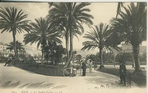 Nice v. 1914 Le Jardin Public (AK1004)