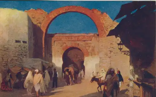 Tunis v. 1916 Porte maure (AK1011)