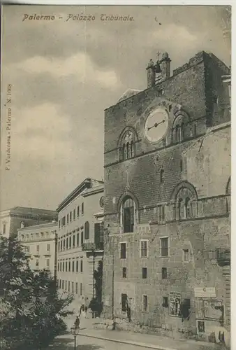 Palermo v. 1904 Palazzo Tribunale (AK1014)