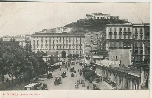 Napoli v. 1914 Strada del Molo (AK1016)