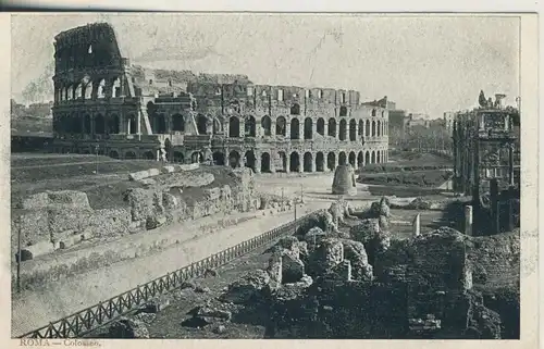 Roma v. 1914 Colosseo (AK1030) 