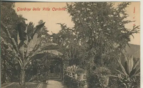 Giardino v. 1914 Villa Carlotta (AK1042)