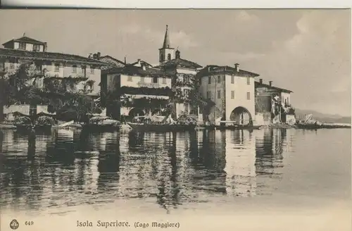 Lago Menaggio -Isola Superiore v. 1914 (AK1044)