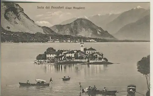 Lago Menaggio - Isola v. 1914 Dei Pescatori (AK1046)