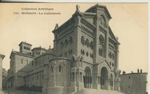 Monte Carlo v. 1914 La Cathedrale (AK1054)