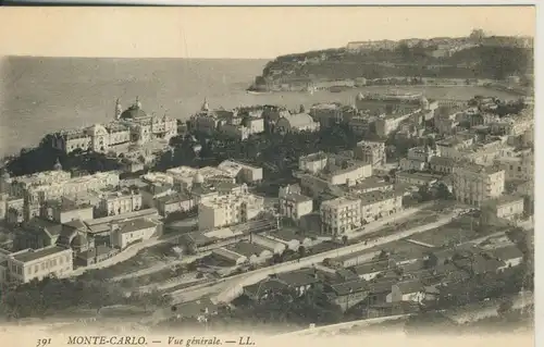 Monte Carlo v. 1914 Vue generale (AK1062) 