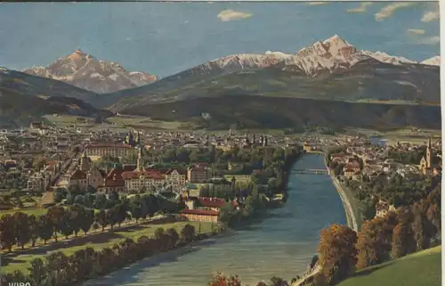 Innsbruck v. 1930 Stadt von Weichenburg gesehen (AK1078) 