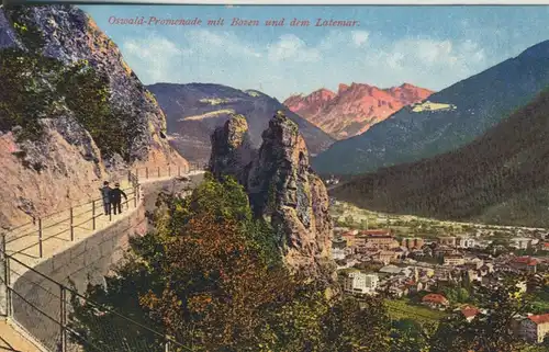 Südtirol / Bozen v. 1930 Oswald Promenade (AK1084)