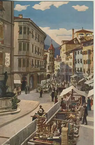 Südtirol / Bozen v. 1930 Der Obstmarkt (AK1088)