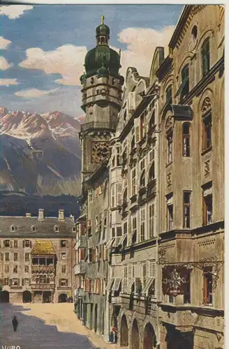 Innsbruck v. 1930 Herzog Friedrich Strasse (AK1091) 