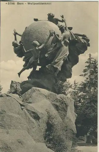Bern v. 1930 Das Weltpostdenkmal (AK1097)