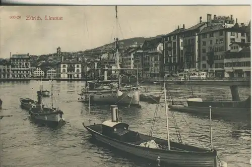 Zürich v. 1930 Limmat (AK1098)