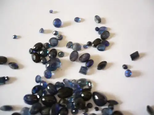 Konvolut blauer Saphire 47,9 ct (539) Preis reduziert