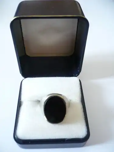 Herren-Ring mit Onyx-Platte (551) Preis reduziert