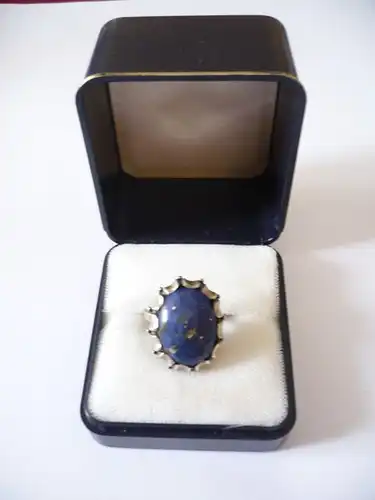 Ring mit großem Lapislazuli (552) Preis reduziert