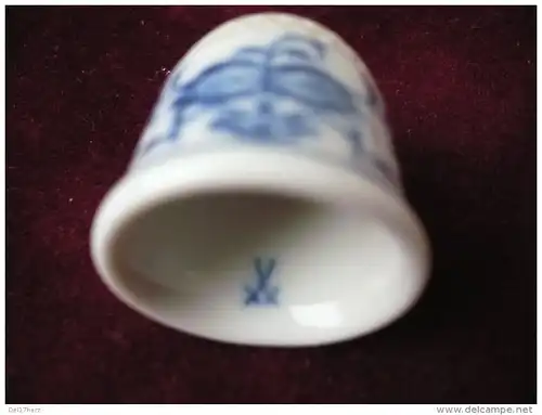 Meissen Porcellan Fingerhut alt selten  Preis reduziert