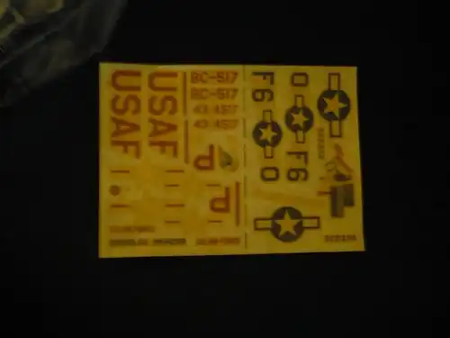 Flugzeug-Bausatz in org. Karton DOUGlas A-26 INVADER (601) Preis reduziert