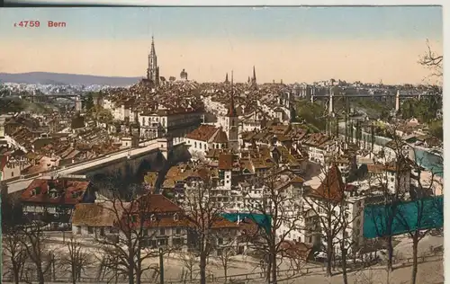 Bern v. 1918 Teil-Stadt-Ansicht (AK1106) 