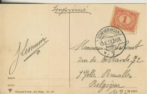 Scheveningen v. 1913 Wandelhoofd (AK1126)