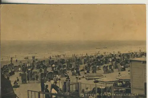 Scheveningen v. 1941 Strandgezicht (AK1128)