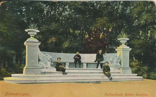 Scheveningen v. 1905 Verheulbank Schev. Boschjes (AK1130)