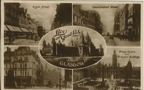 Glasgow v. 1928 5 Ansichten (AK1142) 