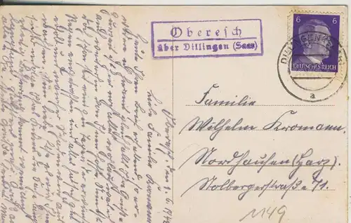 Merzig v. 1942 Kath. Pfarrkirche (AK1149)