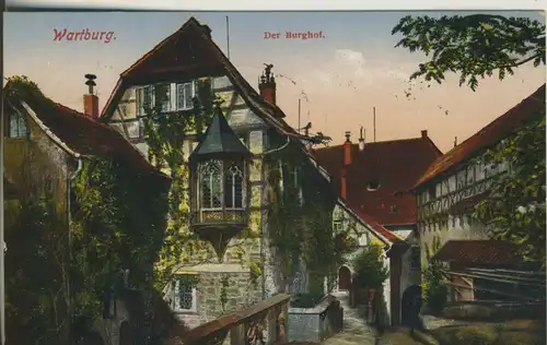 Eisenach v. 1927 Der Burghof (AK1154)