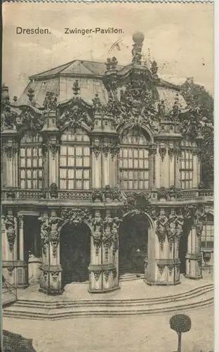 Dresden v. 1921 Zwinger Pavillon (AK1159) 