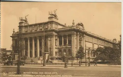 Anvers v. 1916 Museum der schönen Künste (AK1166)